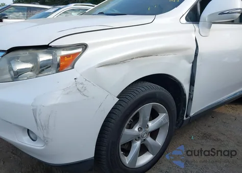 2010 Lexus Rx 350 z USA, uszkodzony, nr VIN 2T2BK1BA1AC055039